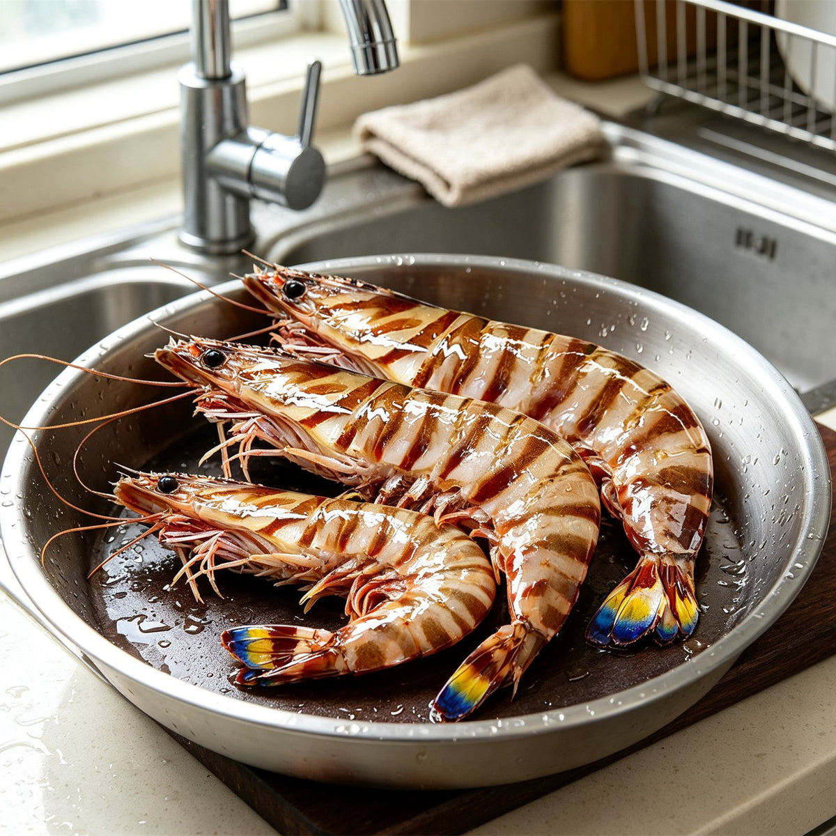 Premium Fresh Whole Tiger Prawns