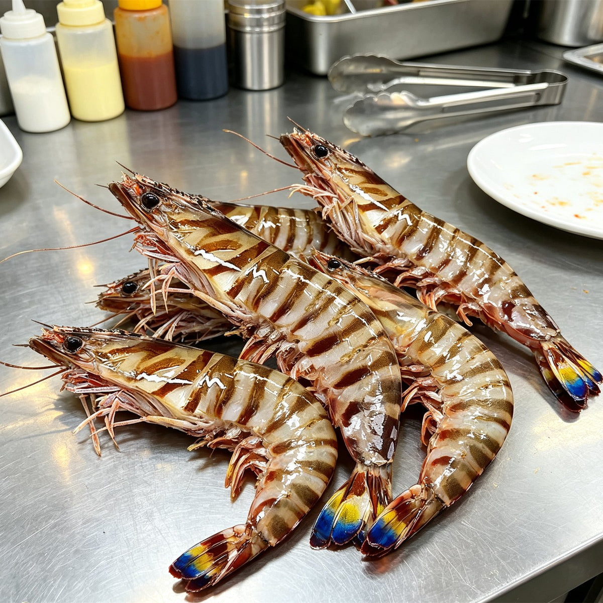 Premium Fresh Whole Tiger Prawns